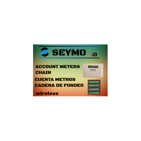 Wireless anchor chain meter counter