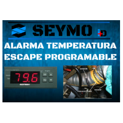 Alarma temperatura escape...
