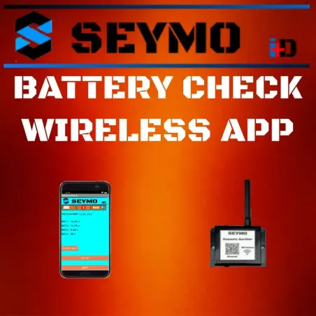 Contrôle de batterie jusqu'à 4 groupes de batteries avec application