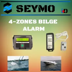 Bi-telarno programirimo 4 zone bilge alarmo
