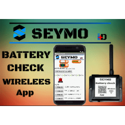 Battery check control up to 4 battery groups with App